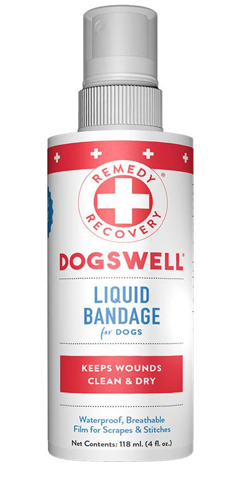 Dogswell Dog & Cat Remedy & Recovery Liquid Bandage 4oz.