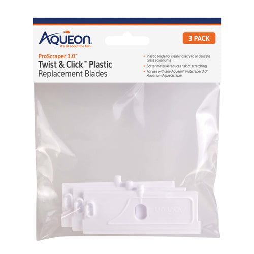 Aqueon ProScraper 3.0 Twist Click Plastic Replacement Blades 1ea