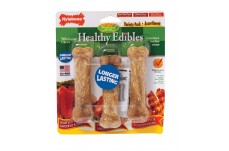 Nylabone Healthy Edibles AllNatural Long Lasting Chew Treats Variety Pack 3 count, 1ea/SMall/Regular Up To 25 lb
