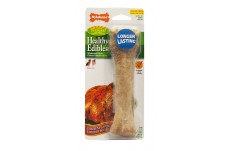 Nylabone Healthy Edibles AllNatural Long Lasting Chicken Flavor Dog Chew Treats 1 Count, Chicken, 1ea/XL/Souper