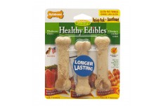 Nylabone Healthy Edibles AllNatural Long Lasting Chew Treats Variety Pack 3 count, 1ea/Petite Up To 15 lb