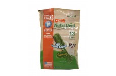 Nylabone Nutri Dent SIMPLE Natural Dental Fresh Breath Flavored Chew Treats 1ea/SMall, 12 ct