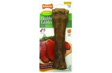 Nylabone Healthy Edibles AllNatural Long Lasting Roast Beef Flavor Chew Treats 1 Count, 1ea/Souper 50 lb