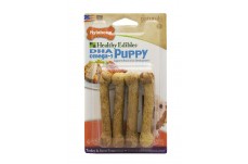 Nylabone Healthy Edibles Puppy Chew Treats Turkey Sweet Potato, 1ea/XS/Petite 4 ct