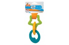 Nylabone Puppy Power Chew Puppy Teething Rings Bacon, 1ea/SMall/Regular 1 ct