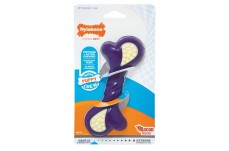 Nylabone Just for Puppies Double Action Bone Puppy Dog Teething Chew Toy Bacon, 1ea/SMall/Regular 1 ct