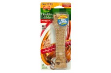Nylabone Healthy Edibles AllNatural Long Lasting Turkey Apple Dog Chew Treats 1 Count, Turkey Apple, 1ea/XL/Souper