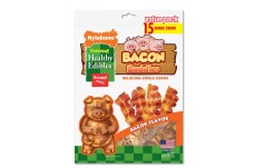Nylabone Healthy Edibles Bacon Buddies Natural Long Lasting Dog Chew Treats
Bacon, 1ea/SMall/Regular (15 ct)