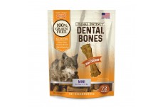 Nylabone Primal Instinct Chicken Dog Dental Chews 72 Count Mini - Up To 10 Lb