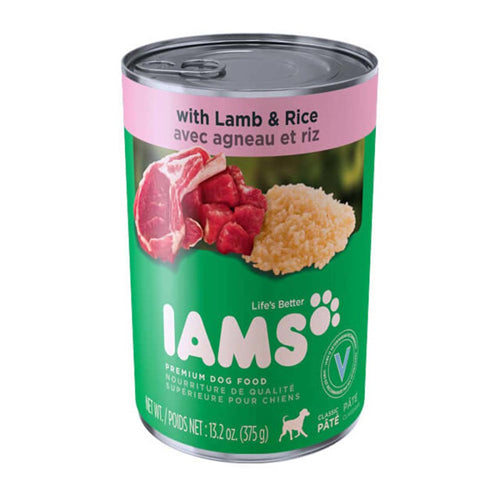 IAMS ProActive Health Ground Dinner with Lamb & Rice Can Dog Food 13.2 oz