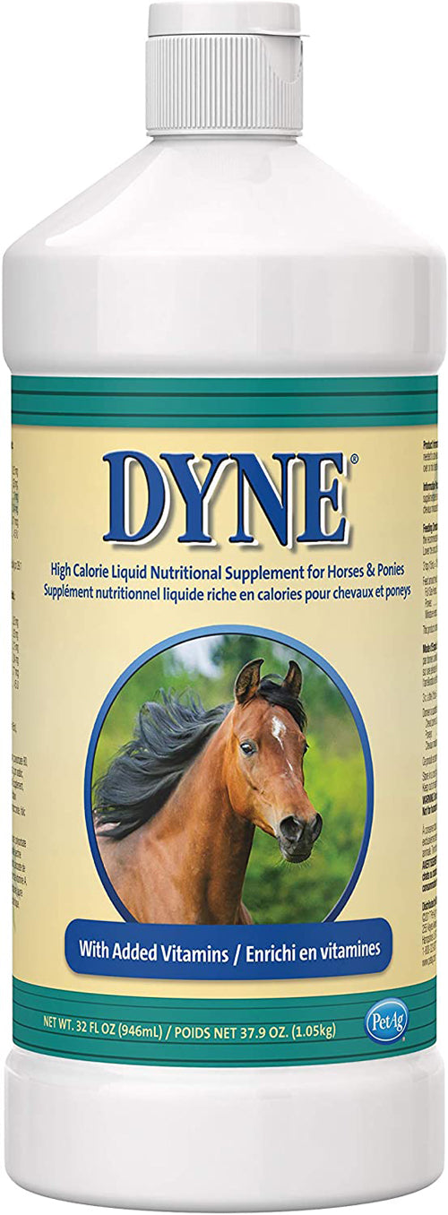 Lambert Kay Dyne High Calorie Liquid Nutritional Equine Supplement 32 Fl Oz