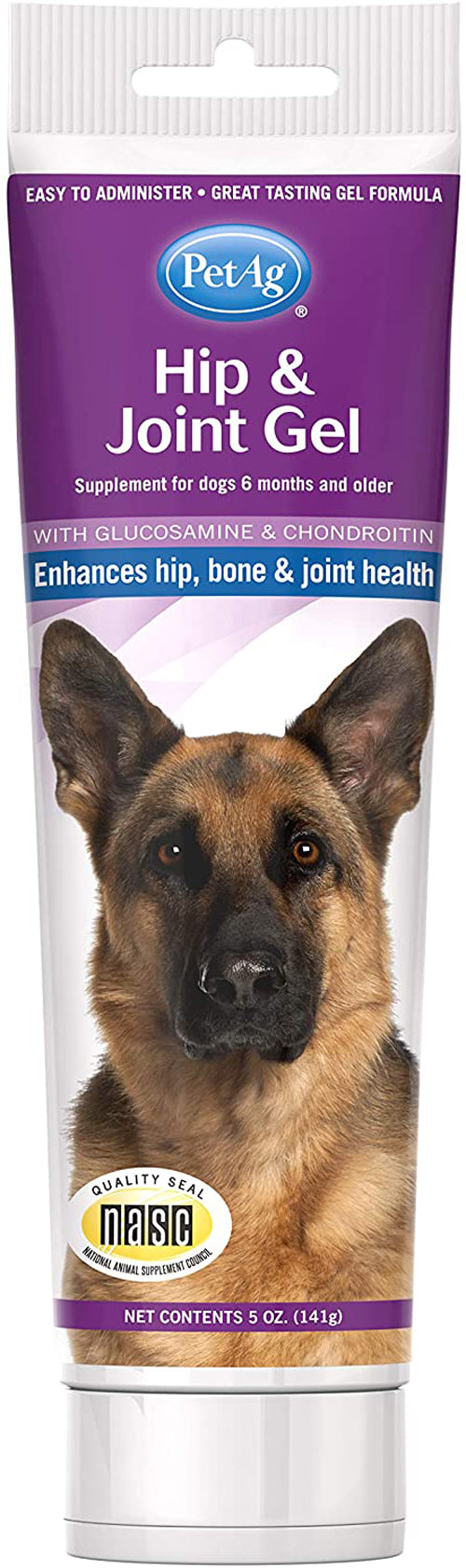 Pet-Ag Hip and Joint Gel Supplement For Dogs 5 Oz