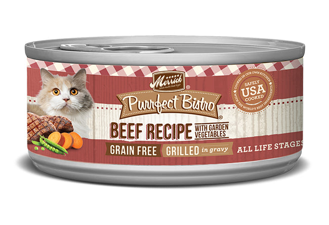 Merrick Cat Purrfect Bistro Grilled Beef and Vegetable 3 Oz.