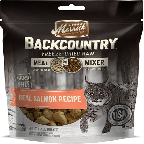 Merrick Cat Backcountry Freeze-Dried Salmon Mixer 4 Oz.