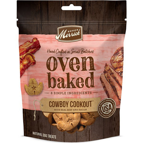 MERRICK DOG OVEN BAKED COWBOY COOKOUT BEEF 11OZ (Case of 6)