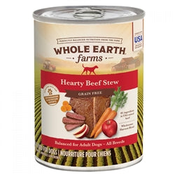 Whole Earth Farms Dog Grain Free Beef 12.7oz. (Case of 12)