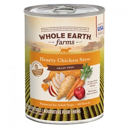 Whole Earth Farms Dog Grain Free Chicken Stew 12.7oz. (Case of 12)