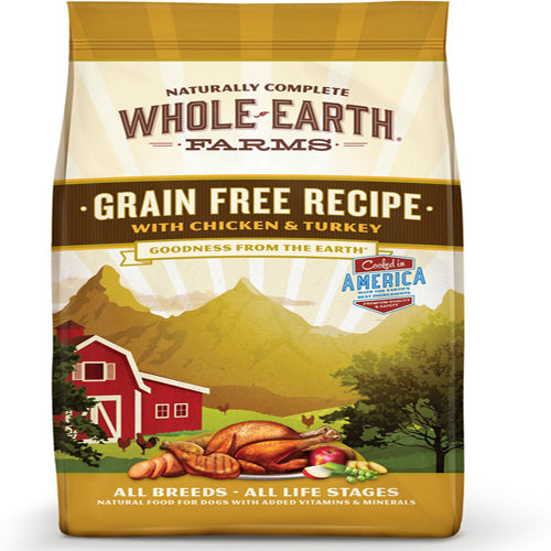 Whole Earth Farms Dog Grain Free Chicken Turkey 14.00