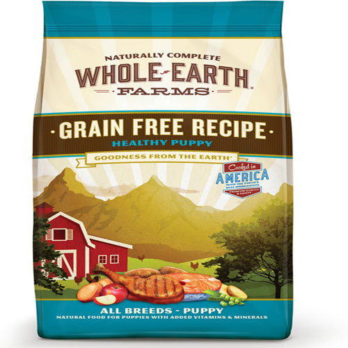 Whole Earth Farms Dog Grain Free Healthy Puppy 14lb