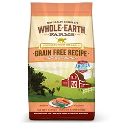 Whole Earth Farms Cat Grain Free Salmon 10lbs.