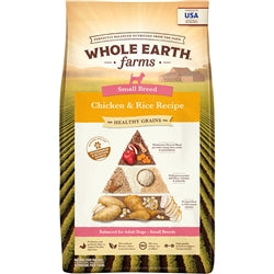 Whole Earth Farms Dog Grain Small Breed Chicken 4lbs.