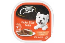 Cesar Chicken and Liver In Meaty Juices Wet Dog Food 24Ea/3.5 Oz, 24 Pk