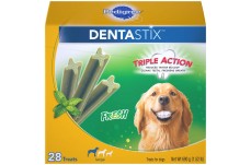 Pedigree DENTASTIX Mint Fresh Flavor Dog Dental Treat 24.3 oz 28 Count Large