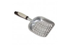 Petmate Metal Cat Litter Scoop Light/Dark Brown One Size