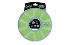 Chuckit! Zipflight Max Glow Dog Toy Green, White Medium