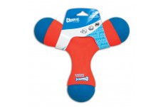 Chuckit! Tri-Bumper Dog Toy Blue, Orange Medium