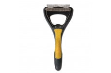 JW Pet Dog Deshedding Tool Grey, Yellow One Size