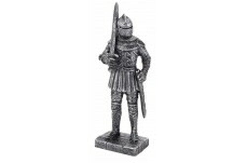 Penn-Plax Deco-Replicas Knight Aquarium Statue with Raised Sword Knight with Raised Sword Black 5 in