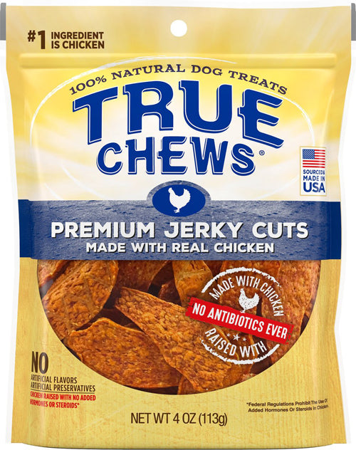True Chews Jerky Cuts Dog 4Oz Chicken