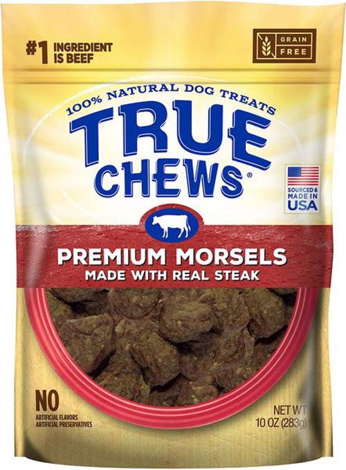 True Chews Morsels Dog 10Oz Steak
