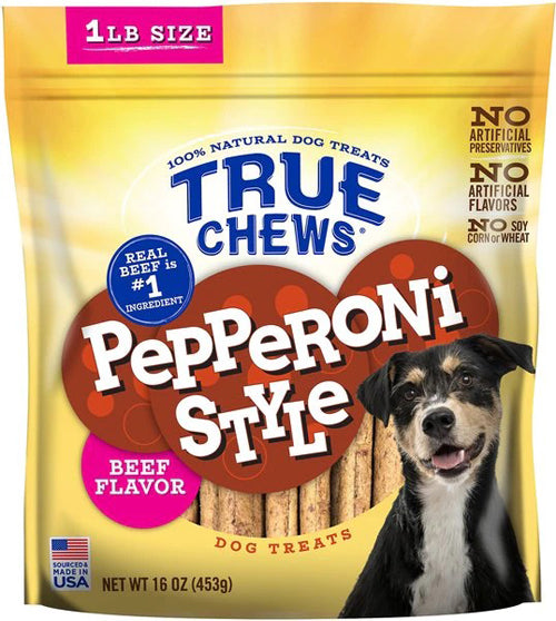 True Chews Pepperoni Style Dog 16Oz Beef