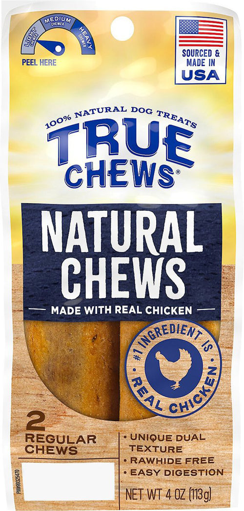 True Chews Natrl Chews Dog 4oz Chicken 2Pc Trial
