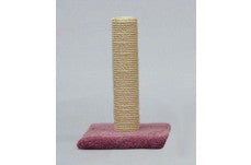 North American Pet All Sisal Cat Post Scratching Post Neutral Tone 20 in