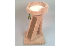 North American Pet Nap and Scratch Pedestal Assorted 28.5 in