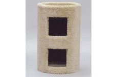 North American Pet Two Story Cat Condo 2 Story Assorted 21 Inches