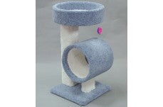 North American Pet Pedestal with Tall Tunnel Pedestal Assorted 32 in