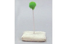 North American Pet Cat Spring Toy Scratcher with Spring Toy Neutral Tone
