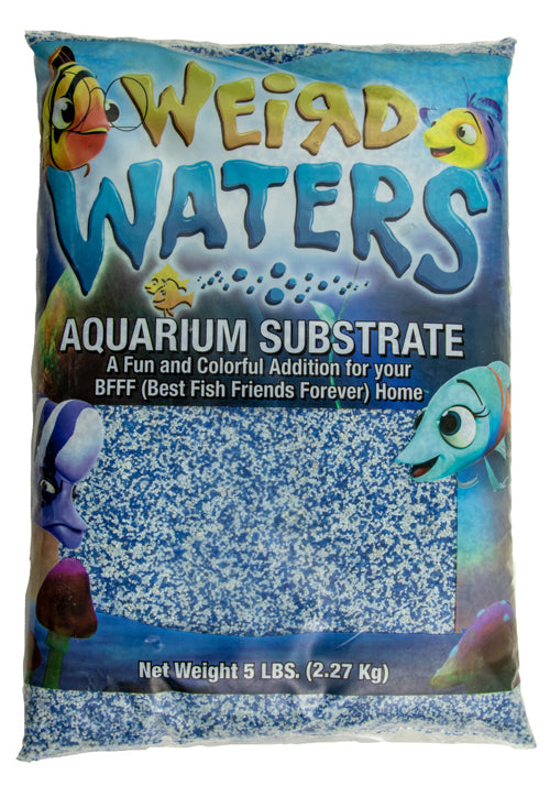 Estes Weird Waters Aquarium Substrate Blue Zoo, 1ea/5 lb