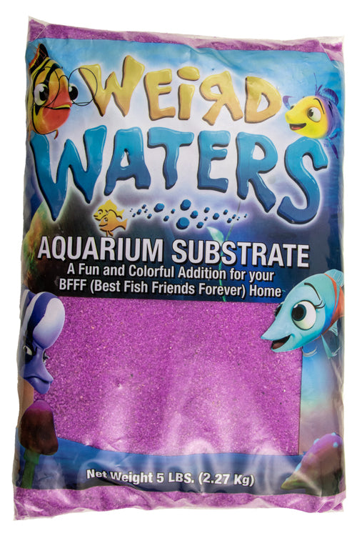 Estes Weird Waters Aquarium Substrate Pebble Portal Purple Sand, 1ea/5 lb