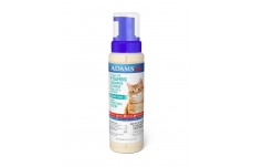 Adams Plus Flea & Tick Foaming Shampoo and Wash for Cats and Kittens