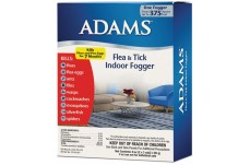 Adams Flea & Tick Indoor Fogger 2 Pack 3 Ounce Cans