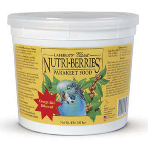 Lafeber Company Classic Nutri-Berries Parakeet Food 4 lb