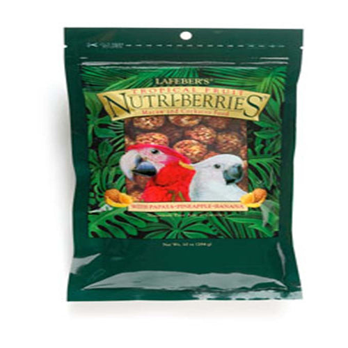 Lafeber Company Tropical Fruit Nutri-Berries Macaws & Cockatoos Food 10 oz