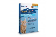Zodiac Spot-On Plus Cat/Kitten Lt5 1Cc 4Ct