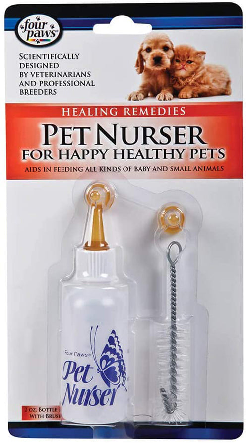 Four Paws Pet Nursing Kit - Bottle and Brush