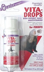 Oasis Vita Drops Multivitamin Supplement for Ferrets 2 fl. oz